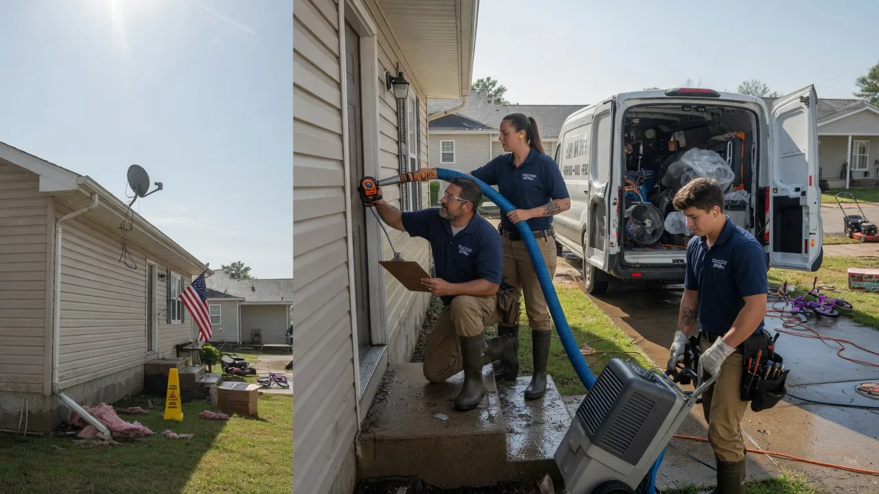 Ceiling Water Damage Restoration in Prince George, VA near me